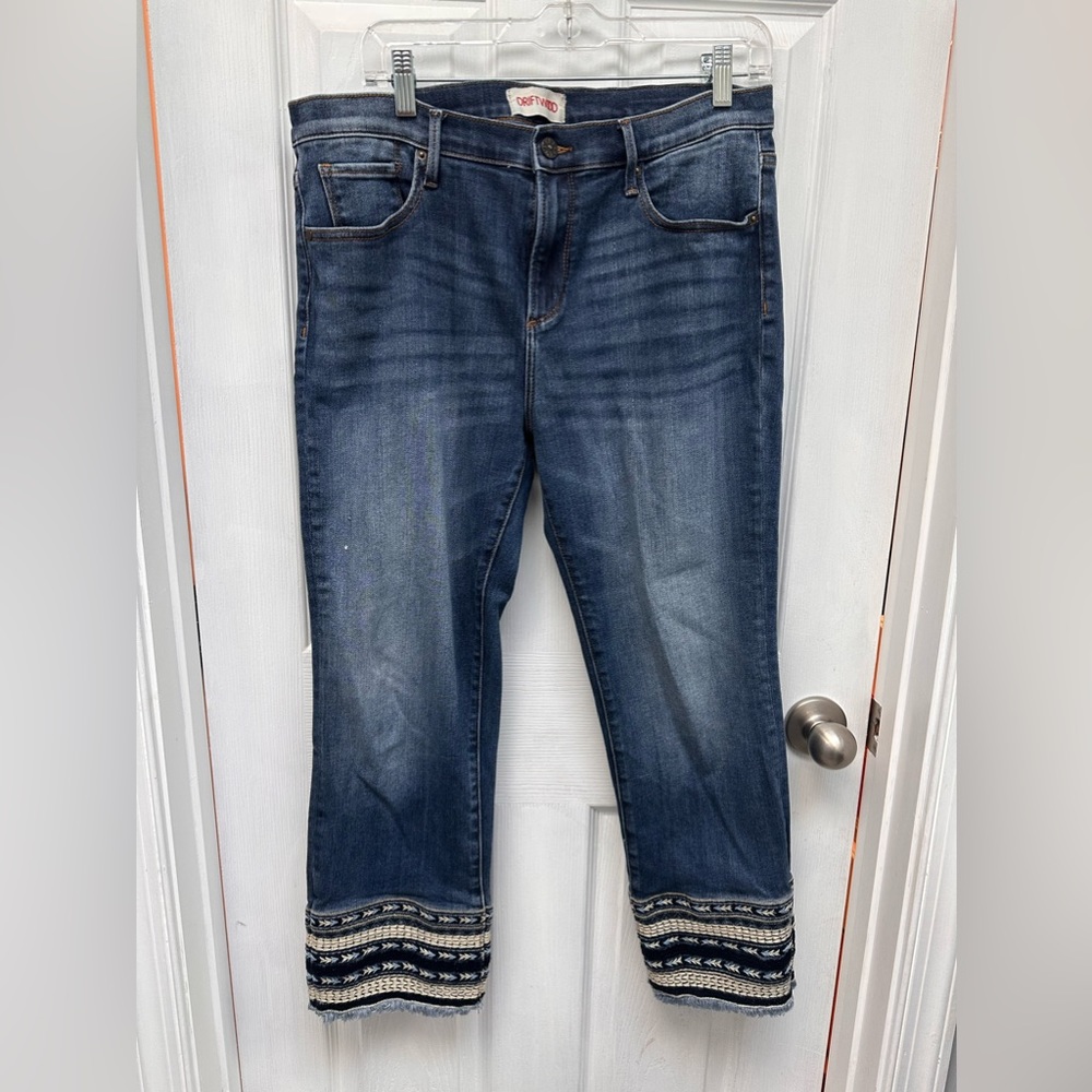 Driftwood cropped jeans - 32”